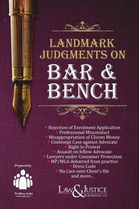 Landmark Judgments on Bar & Bench, 1st Edition 2022 