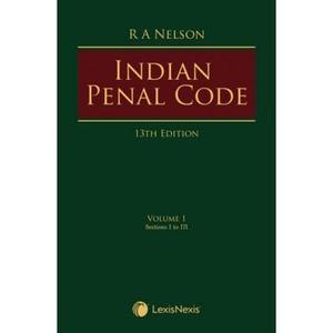 Indian Penal Code,(Set of 4 Volumes) 13th Edition 2023 - By R A Nelson