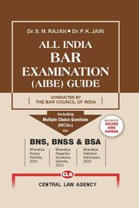 All India Bar Examination (AIBE) Guide with Supplement, 5th Edition 2025 - By Dr. S.M. Rajan and Dr. P.K. Jain