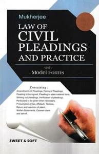 Law of Civil Pleadings and Practice, 3rd Edition 2026 - By Mukherjee