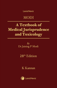 A Textbook of Medical Jurisprudence and Toxicology, 28th Edition 2025 - By Modi