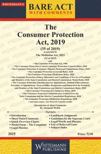 The Consumer Protection Act, 2019, 1st Edition 2025 - By Anoopam Modak