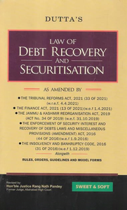 Law of Debt Recovery And Securitisation, 3rd Edition 2024 - By Dutta